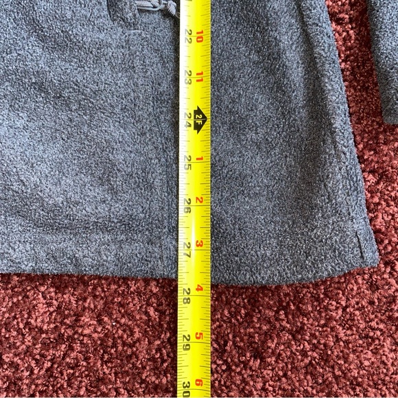 Columbia Benton Springs II Long Fleece Hoodie Jacket Womens Medium Gray Hiking - Picture 4 of 7
